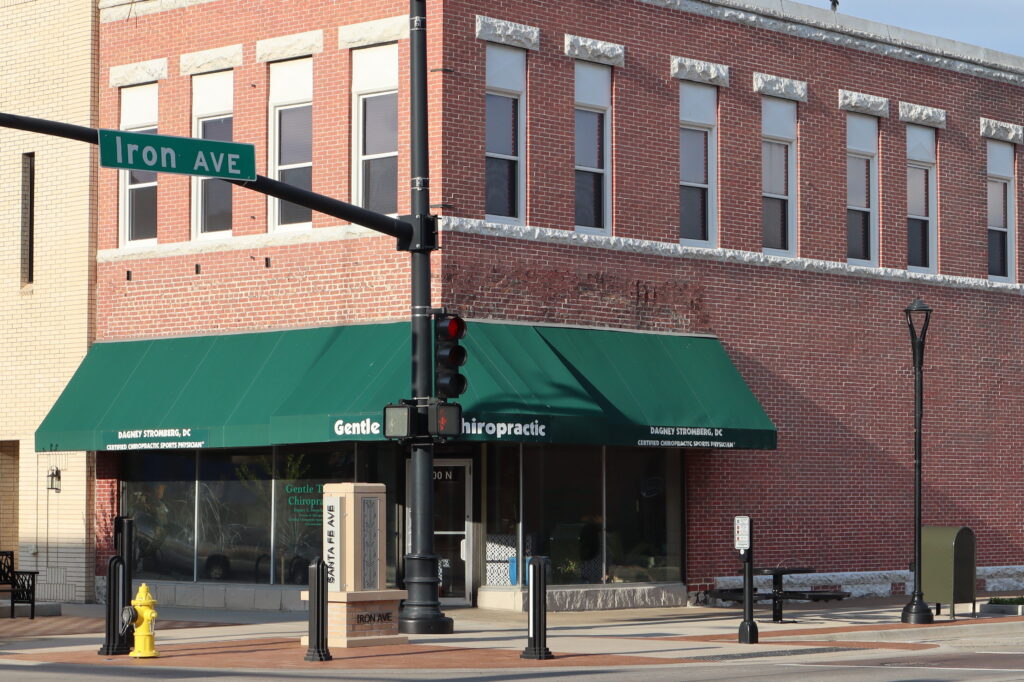 Photograph of the building Gentle Touch Chiropractic is in